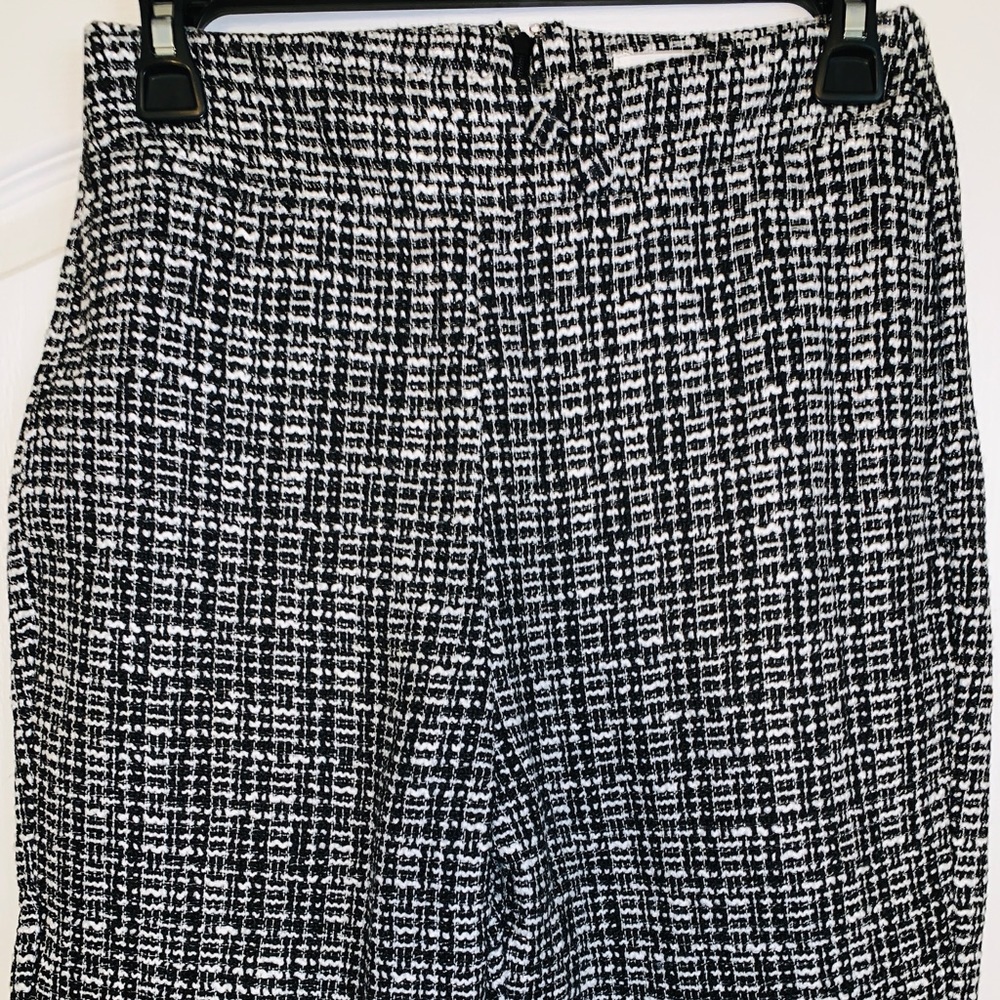 Eggie The Eve Trouser High Waisted Metallic Black - Picture 4 of 8